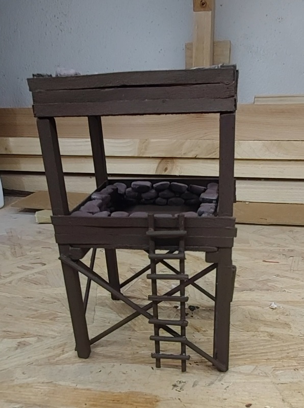 Kazaij Wachturm DIY Astra Militarum Tempestus Scion Sandsäcke Modelliermasse Tabletop