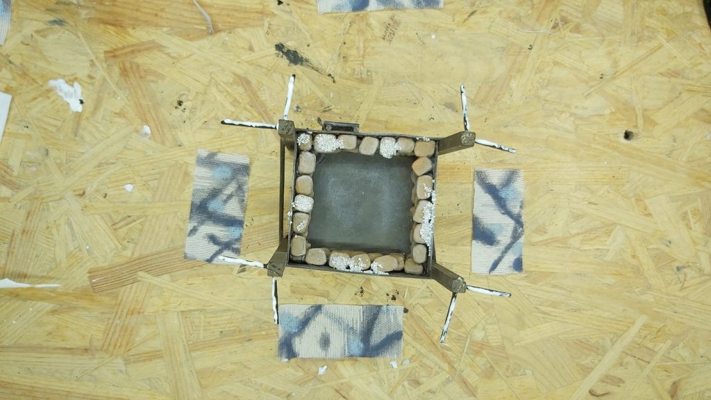 Kazaij Wachturm DIY Astra Militarum Tempestus Scion Sandsäcke Modelliermasse Tabletop