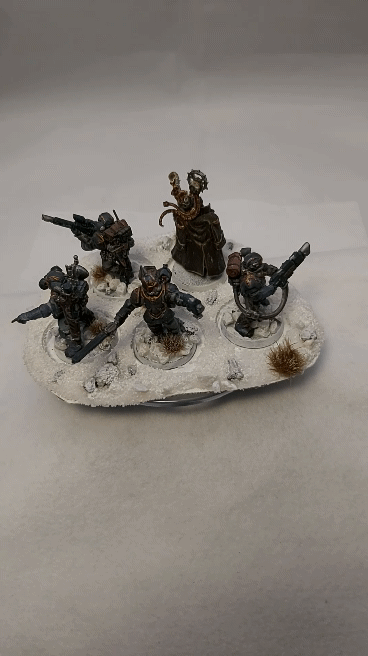 Kazaij Movement Tray DIY Astra Militarum Tempestus Scion Vorzeichnen MDF Filz Unterlage