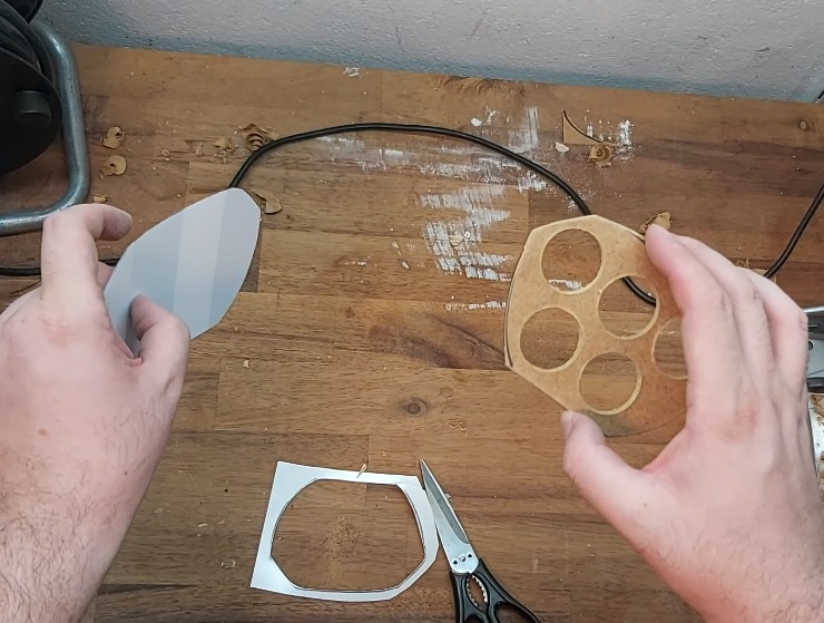 Kazaij Movement Tray DIY Astra Militarum Tempestus Scion Vorzeichnen MDF Zuschneiden