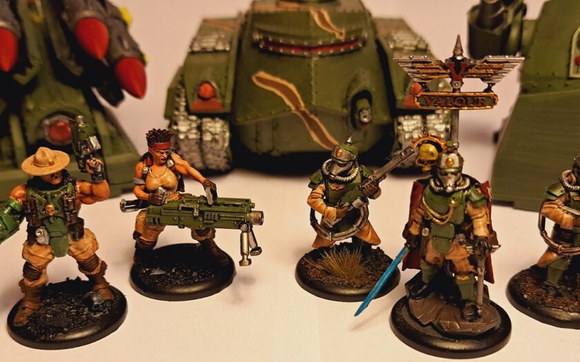 Catachan Junglefighters meets Deatkorps of Krieg